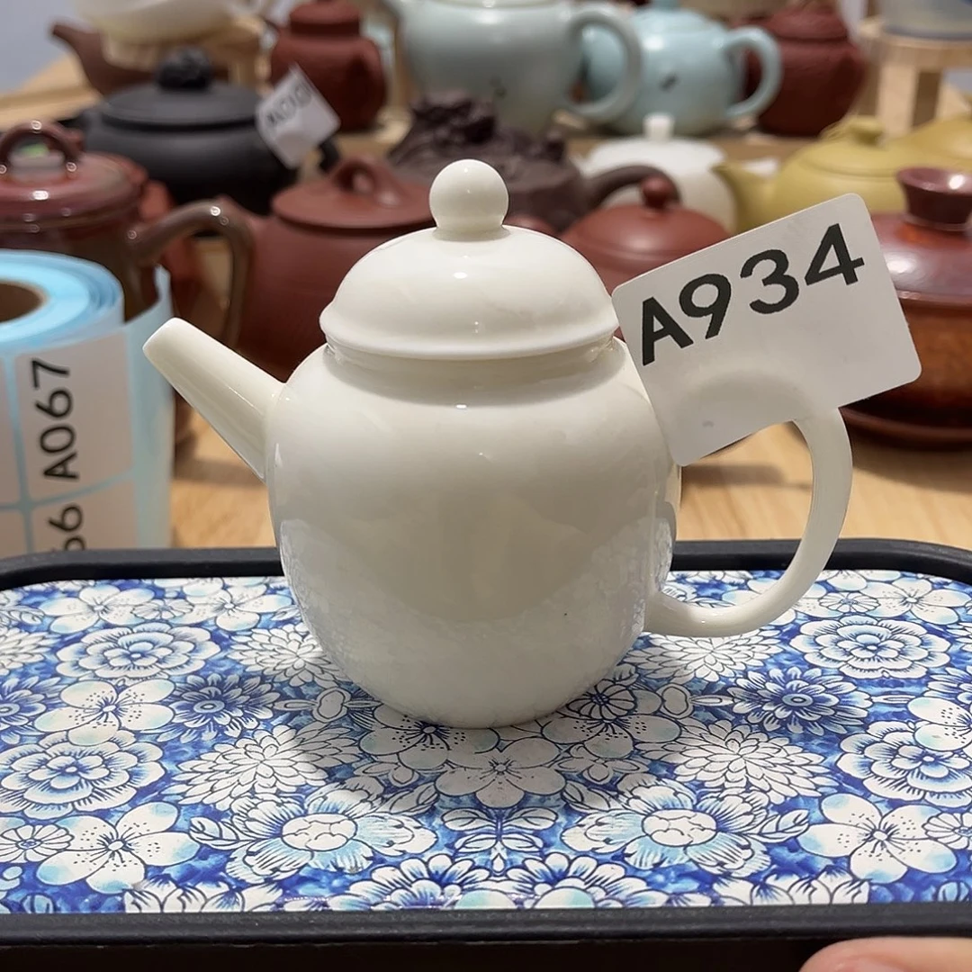 瓷片茶摆件工艺品摆件666