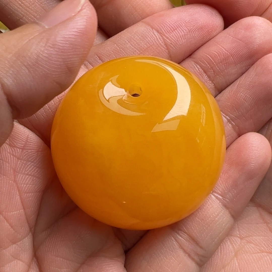 未镶嵌毛衣链蜜蜡海*?无优化