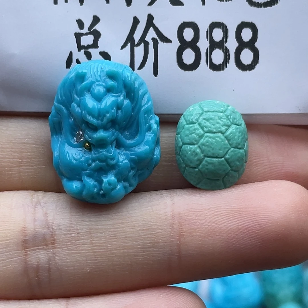 绿松石未镶嵌珠宝奇石