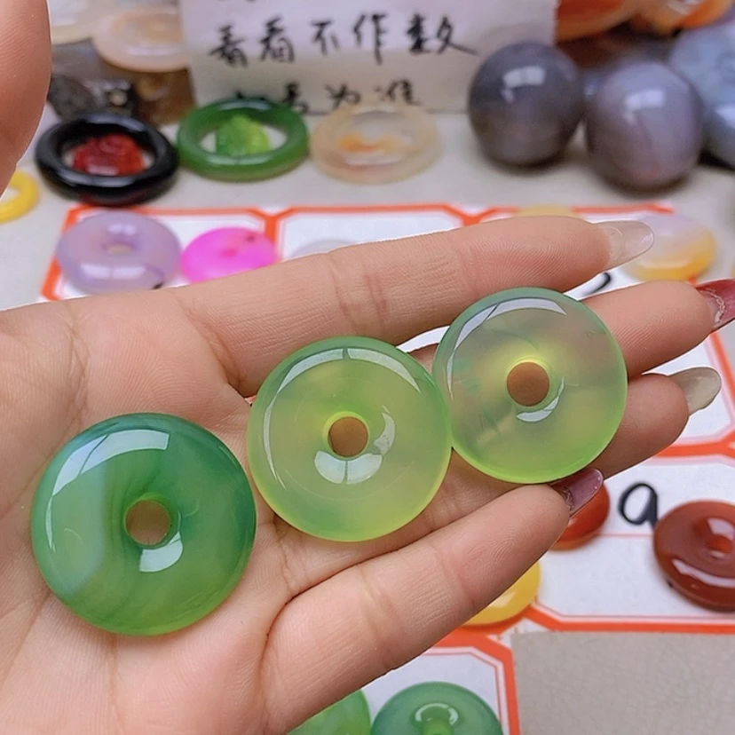 【闪购商品】未镶嵌玛瑙/玉髓珠宝半成品玉*子