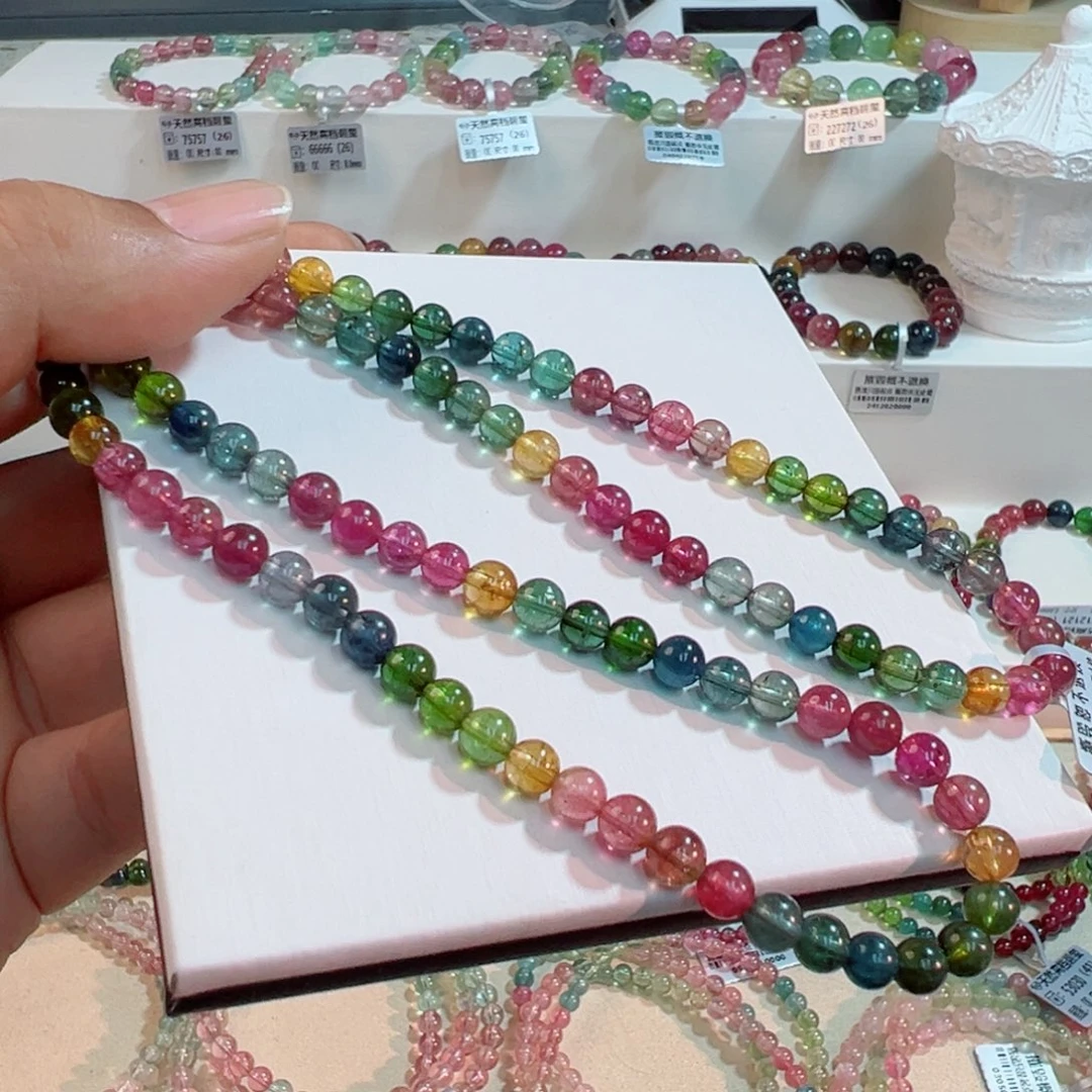 未镶嵌碧玺手链碧玺