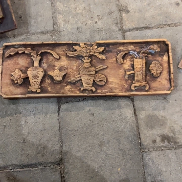 枫***然香樟木老木雕123456