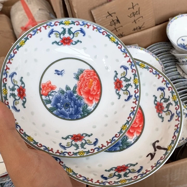 碗景德镇高温细白瓷餐具