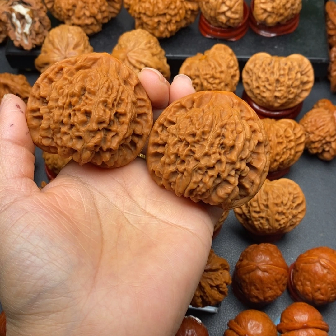 把件文玩核桃53官帽