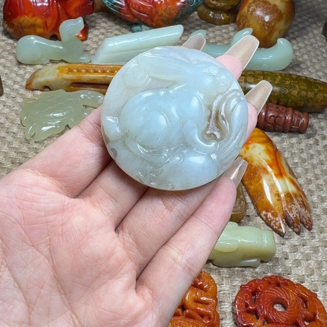 吊坠白玉菩提挂件
