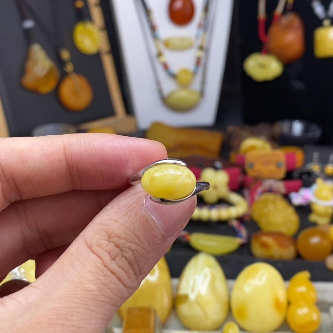 蜜蜡手链未镶嵌蜜蜡