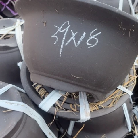 紫砂花盆200-6。39-18