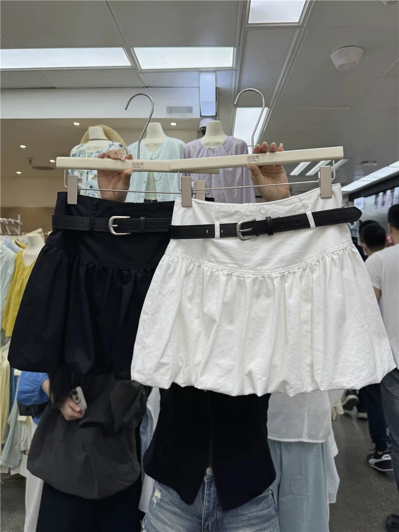 【CPL】6153韩版中高腰牛仔布公主裙