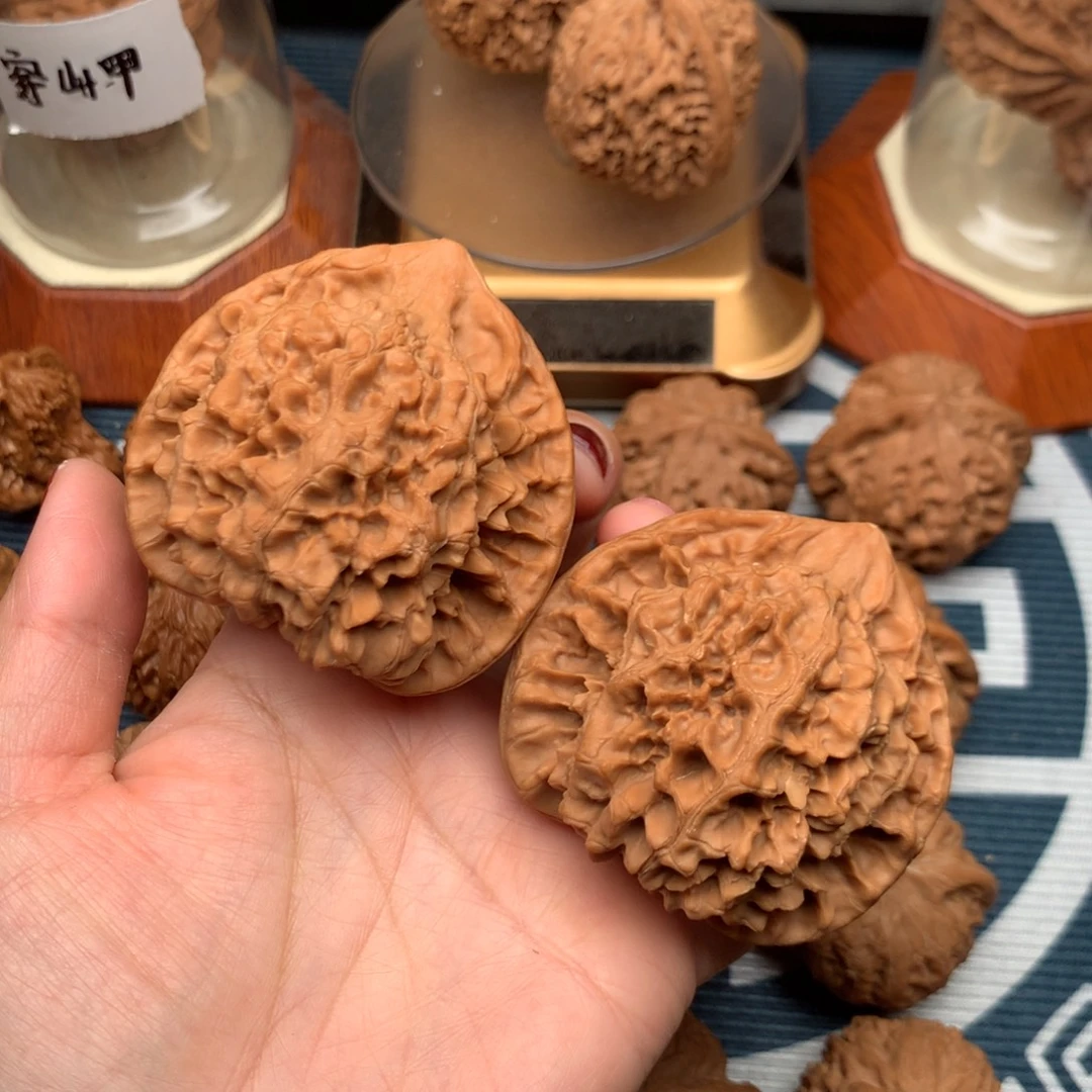 哈***嘿把件文玩核桃大官帽56