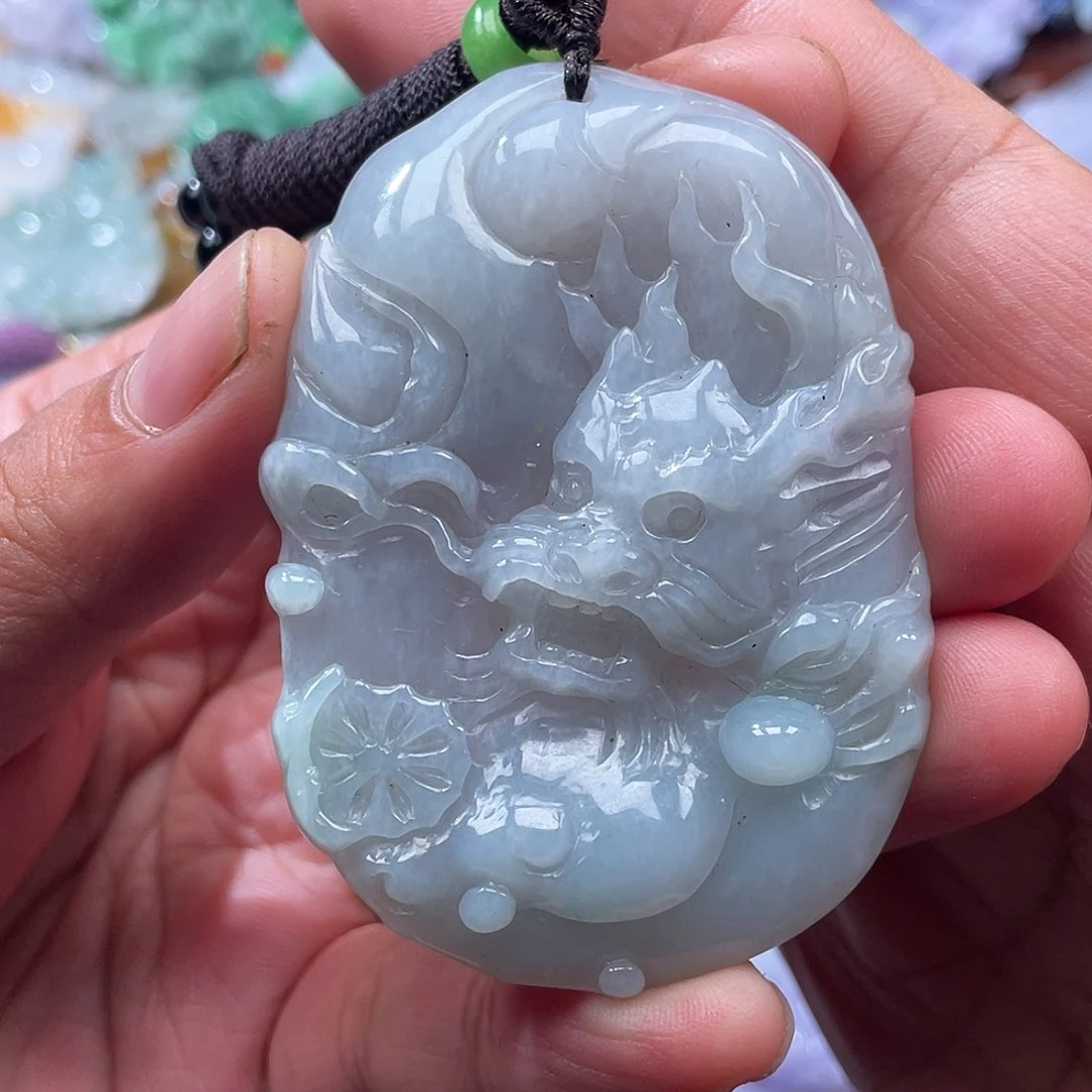 翡翠未镶嵌颈饰翡玉缘翡翠
