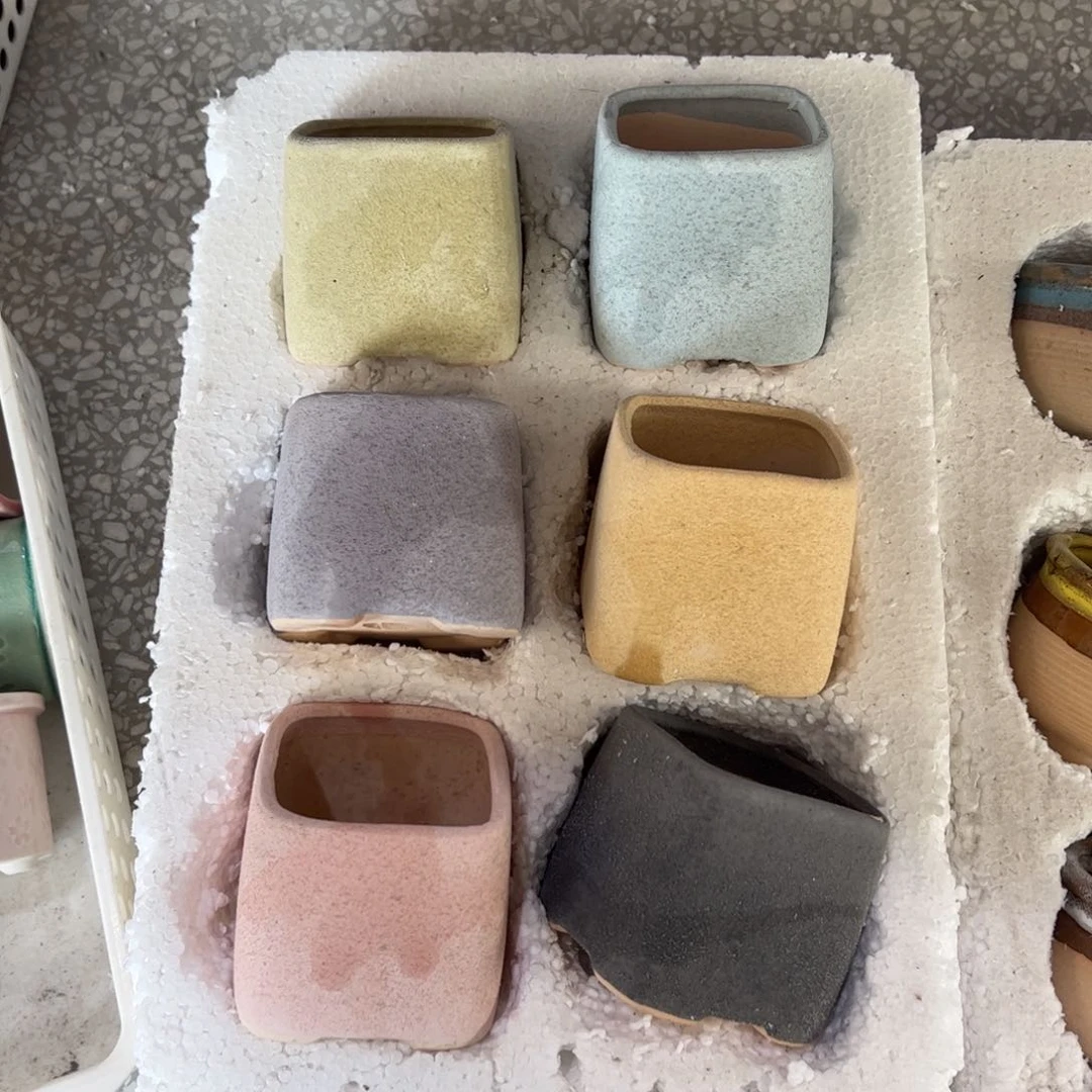 陶瓷多肉小花盆@@4