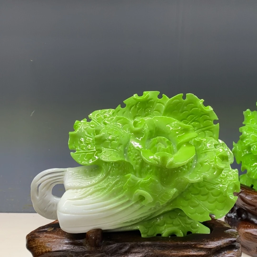 ◤****玉白菜摆件11111111111111