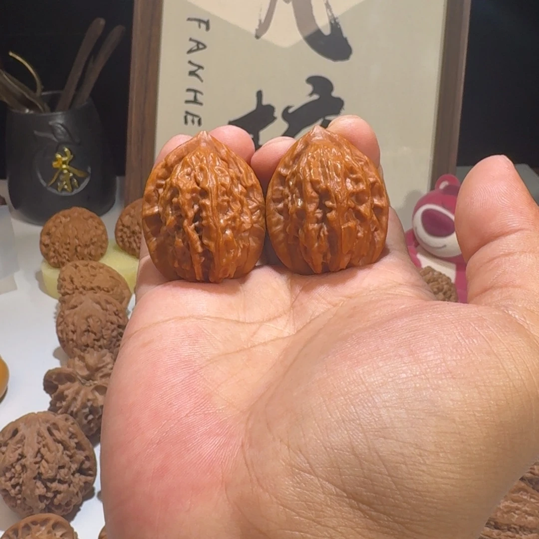 文玩核桃吊坠34尺寸瓷瓶鸭嘴