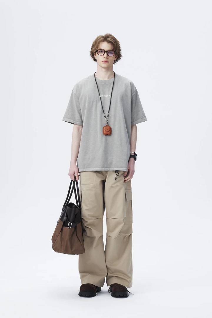 夏季新款潮流时尚休闲宽松百搭字母印花短袖T恤纯色圆领上衣T251