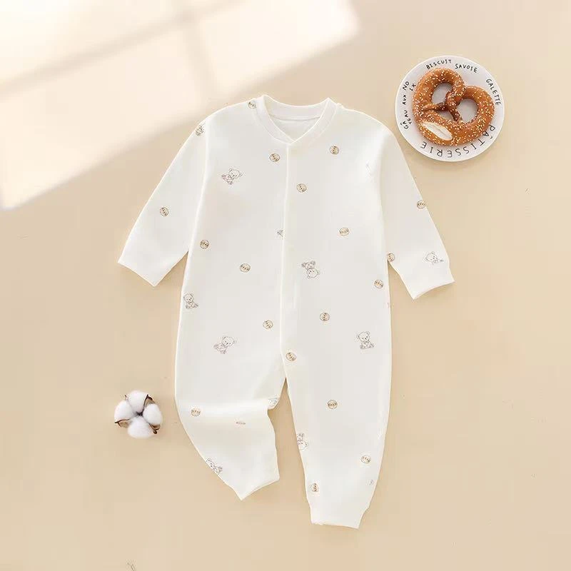 新生儿夏季满印哈衣