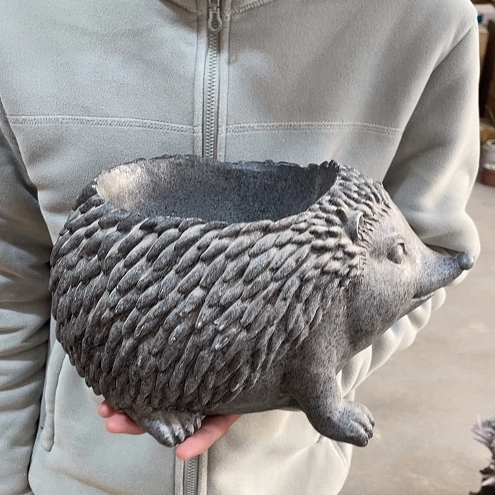 树脂样品样品样品刺猬花盆