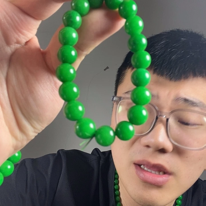 未镶嵌手链翡翠高端时尚10mm木左手串
