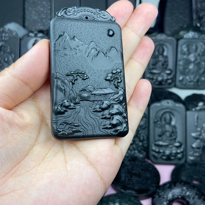 颈饰未镶嵌和田玉