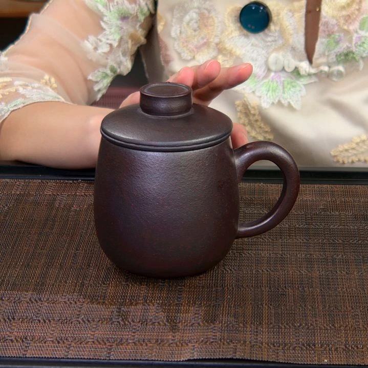 茶杯紫砂高货放漏