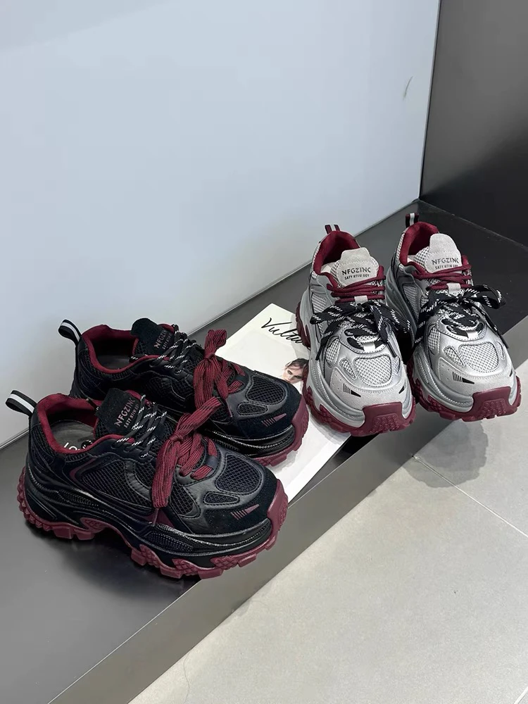 D51厚底百搭休闲老爹鞋