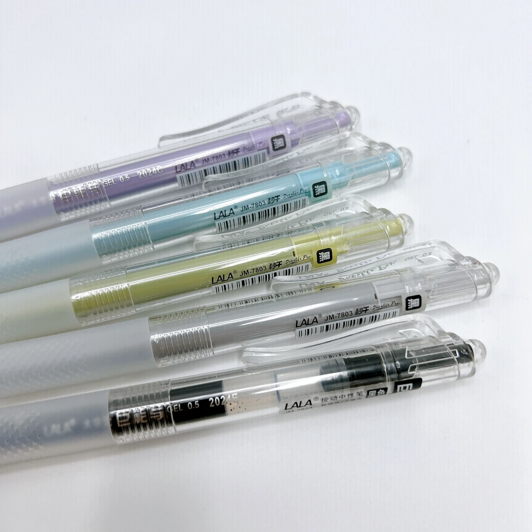 【黑墨/ 5 支】LALA 巨能写,青春系秒干-掉封蜡不售后!慎拍!