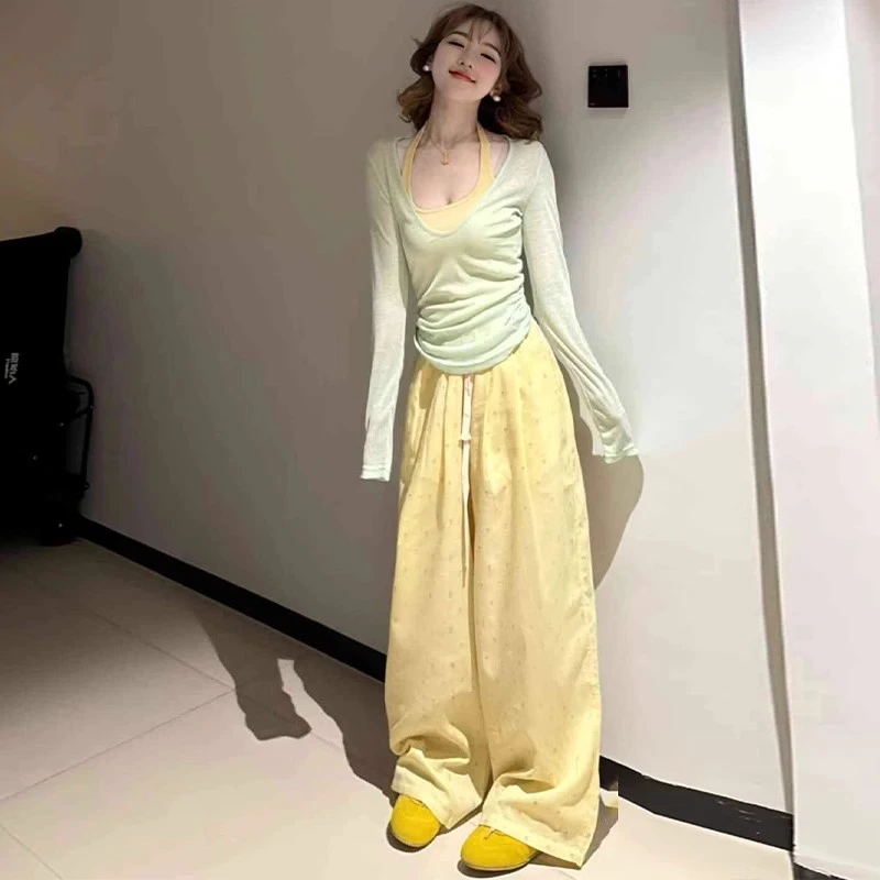 早春穿搭一整套女装2025新款爆款洋气套装女网红洋气炸街韩系小众