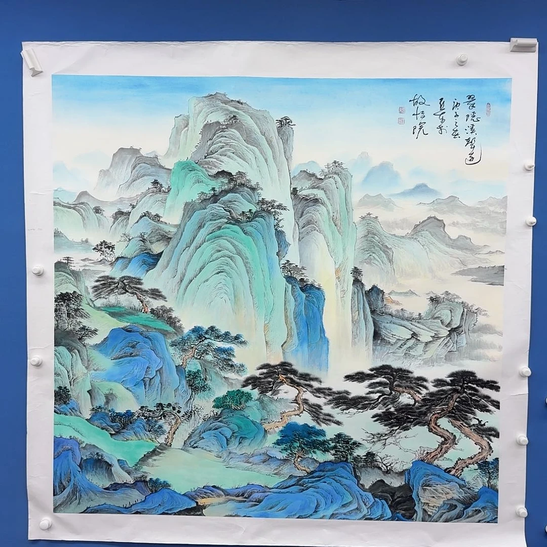 国画多次参加国内外重大国际
