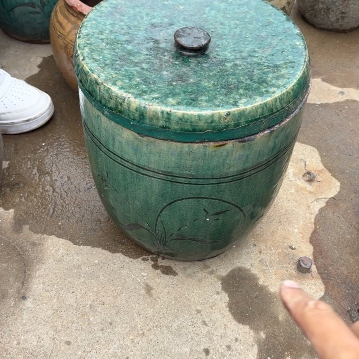 狐***尾马口窑罐子湖北省