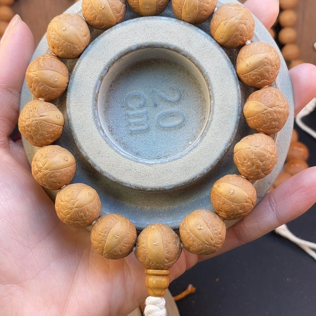 手串凤眼菩提W146-k25凤眼菩提新籽同树籽16+