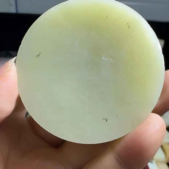 和田玉（白玉）未镶嵌珠宝半成品自****～