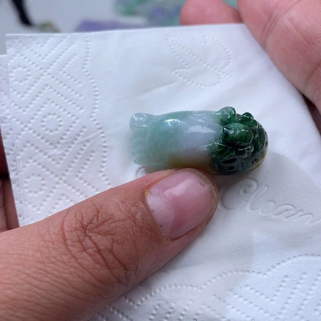颈饰未镶嵌翡翠翡玉缘翡翠