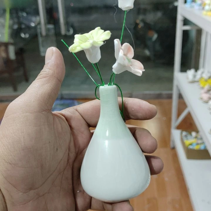 茶具一瓶三花小花插