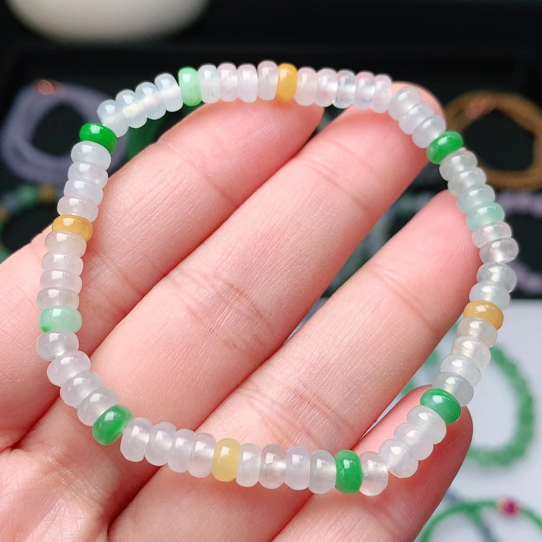 翡翠手链未镶嵌翡翠