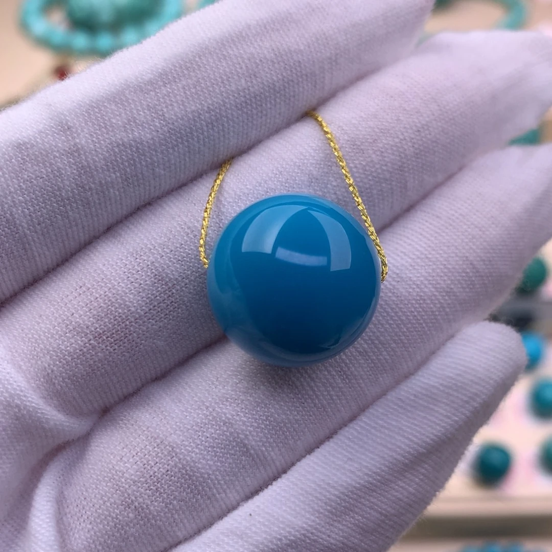 绿松石未镶嵌珠宝奇石17.7