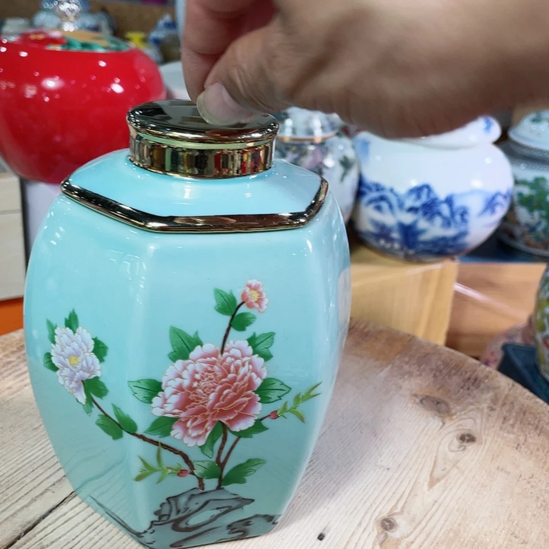 【闪购商品】罐陶瓷茶叶罐密封罐