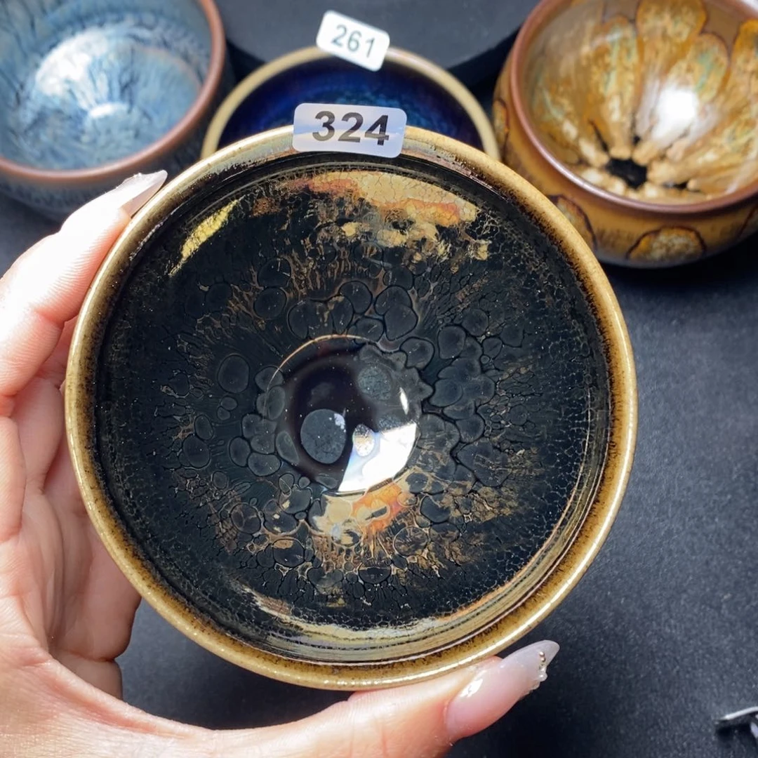 茶盏建窑建盏主人杯324