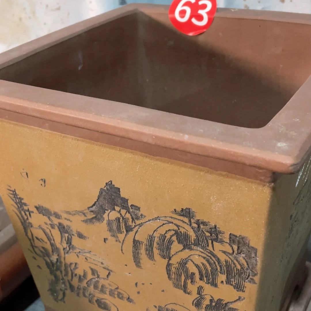 紫砂花盆紫砂等传统工艺制作