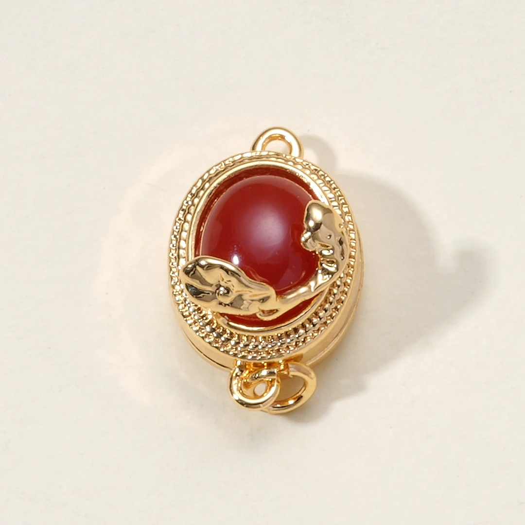 158  项链链手链元宝扣万能扣diy手工饰品配件