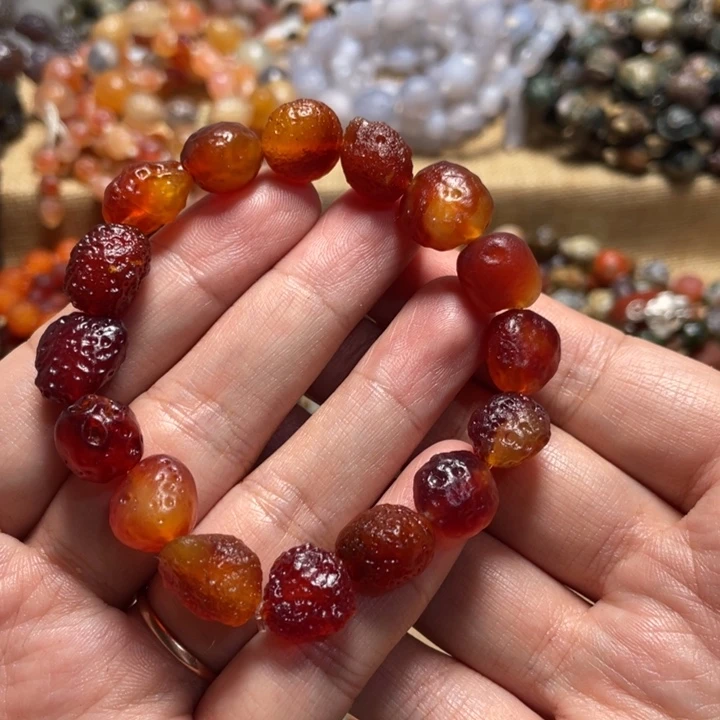 玛瑙/玉髓合金手链