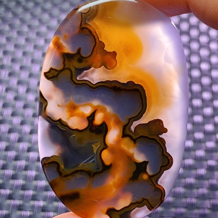 玛瑙/玉髓颈饰未镶嵌老**o