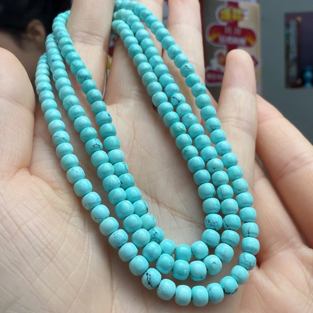 绿松石未镶嵌颈饰