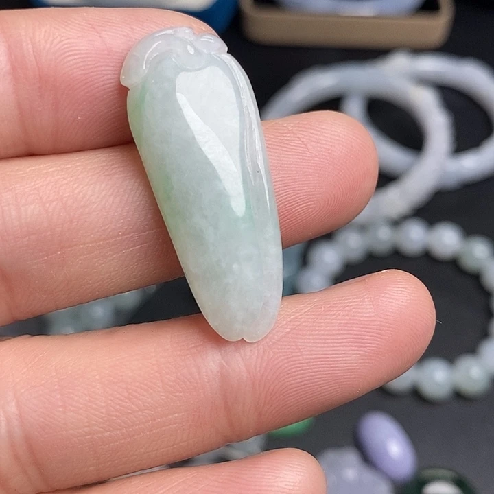 翡翠未镶嵌颈饰26天然翡翠