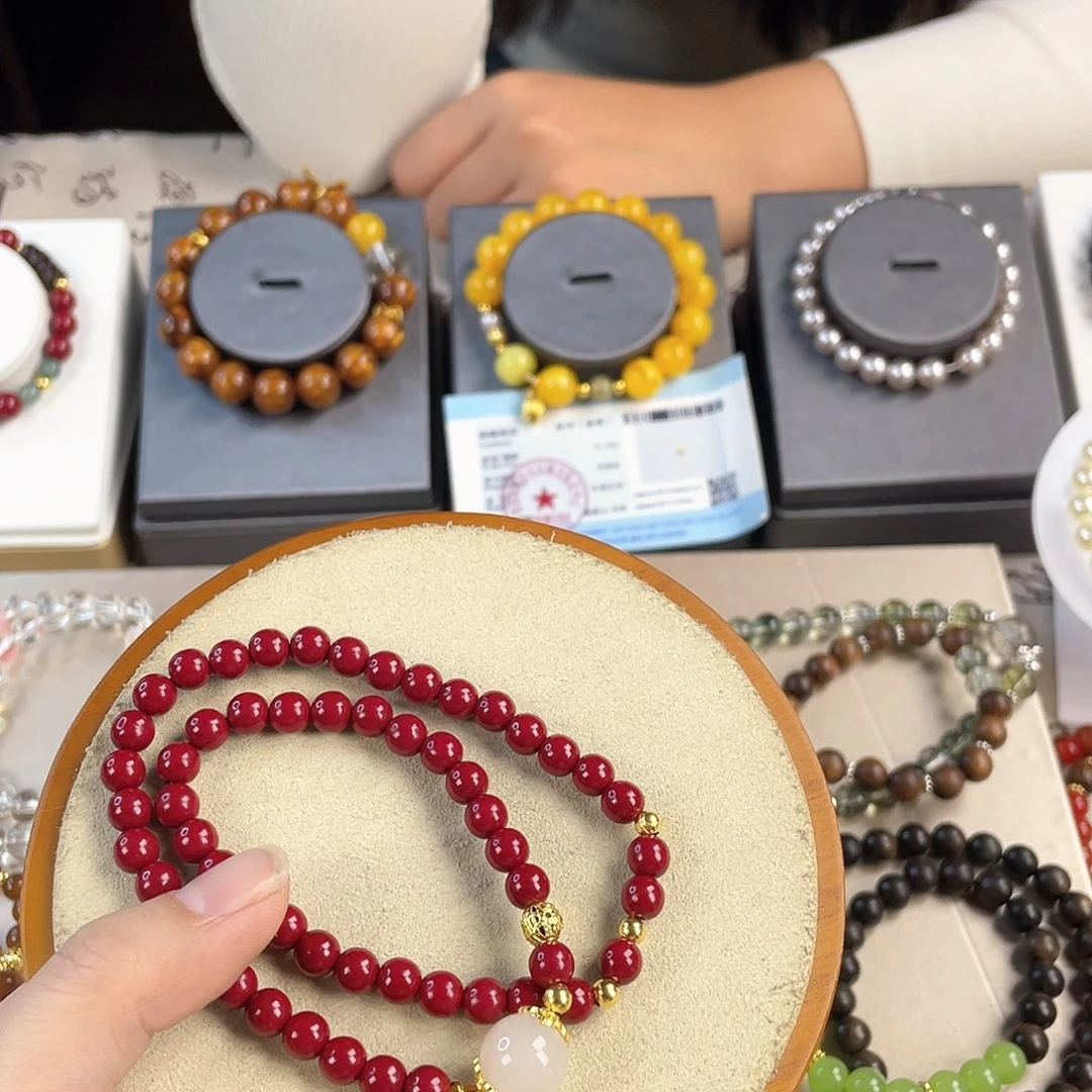 针钠钙石手饰银S925镀金镶嵌