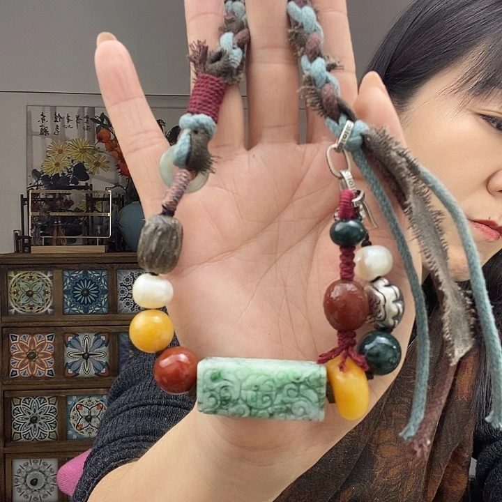 翡翠项链未镶嵌项链