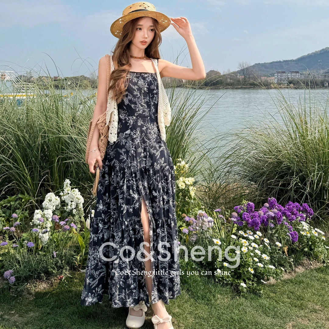 暗香/重生小个子定制春夏碎花连衣裙轻奢高级感洋气衣服女欧若风