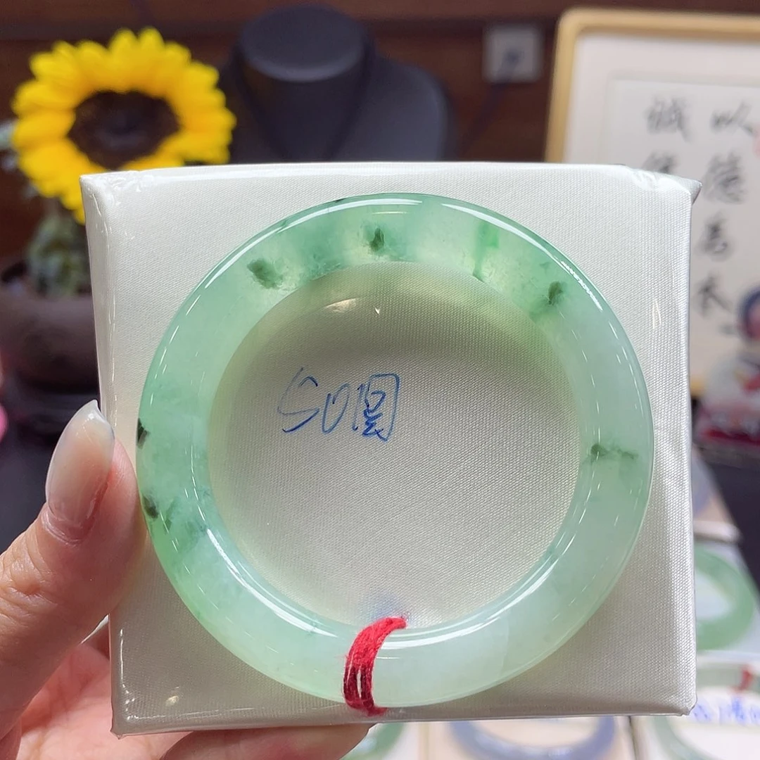 未镶嵌手镯翡翠65 号