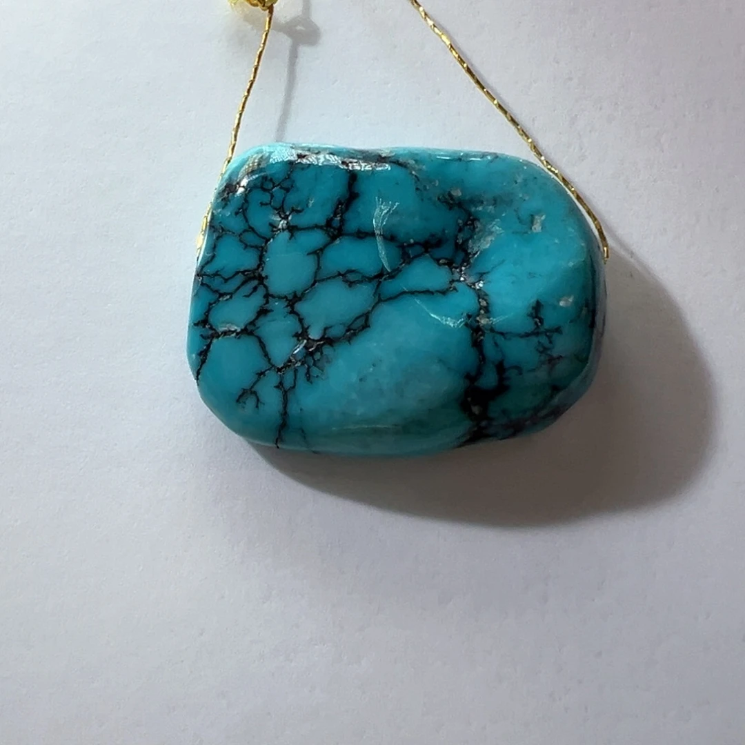 绿松石未镶嵌挂件