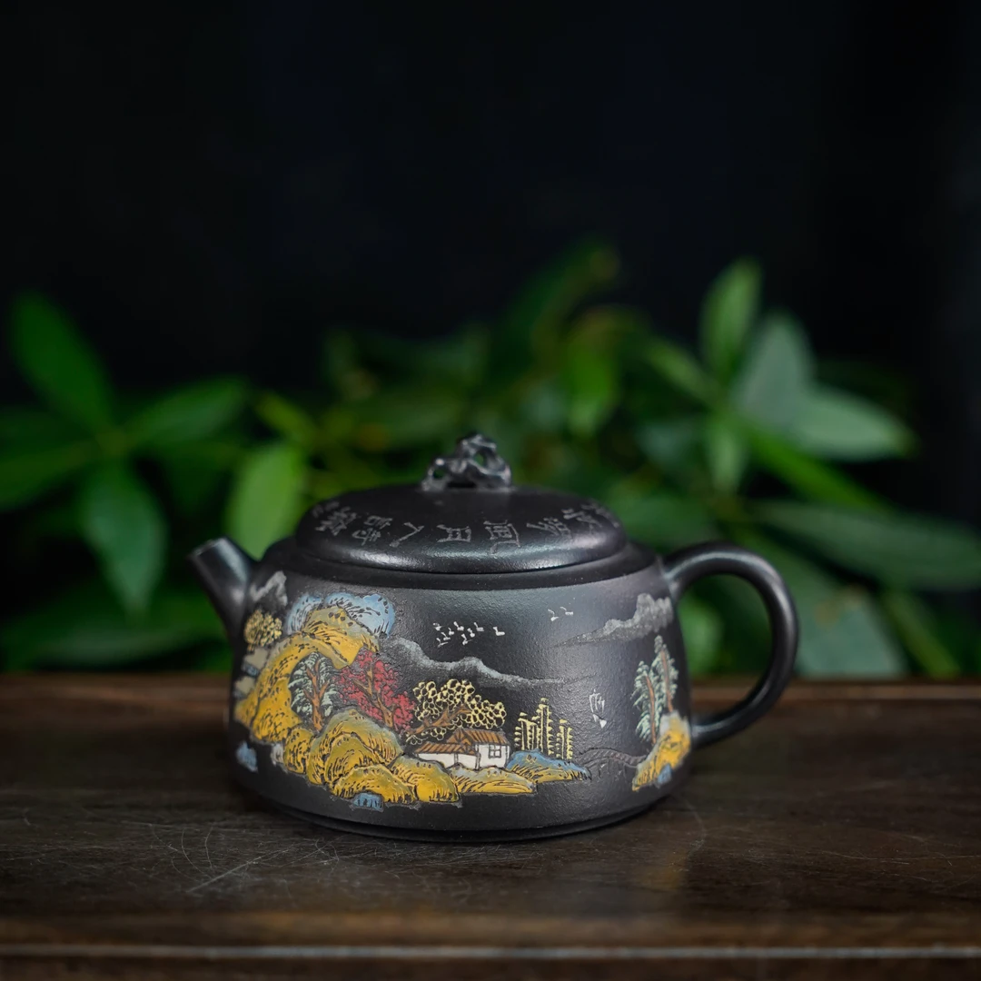 GSZS-5572  庄根娣  宜兴手工紫砂 石钟