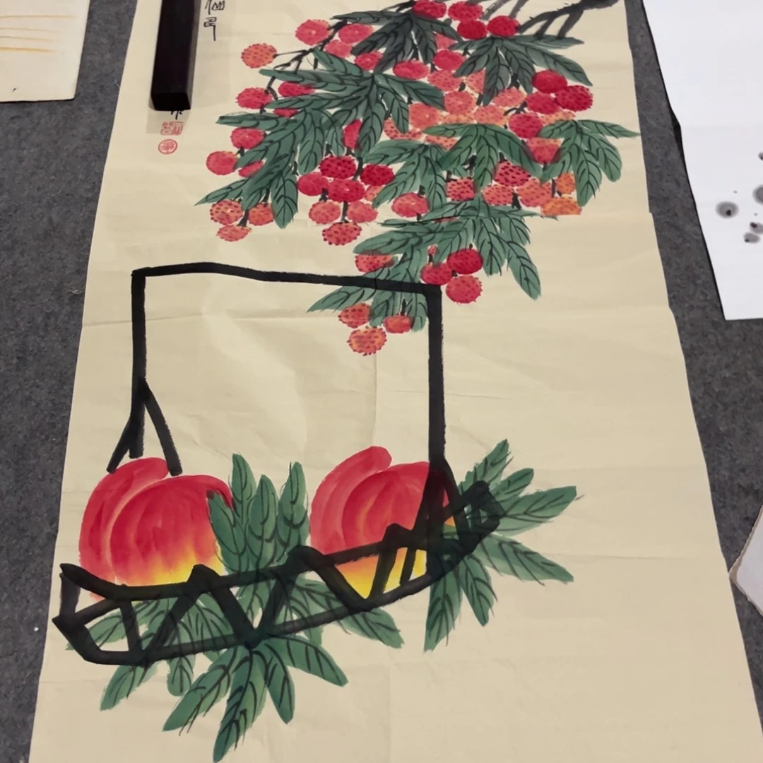 年画画作品欣赏作品鉴赏