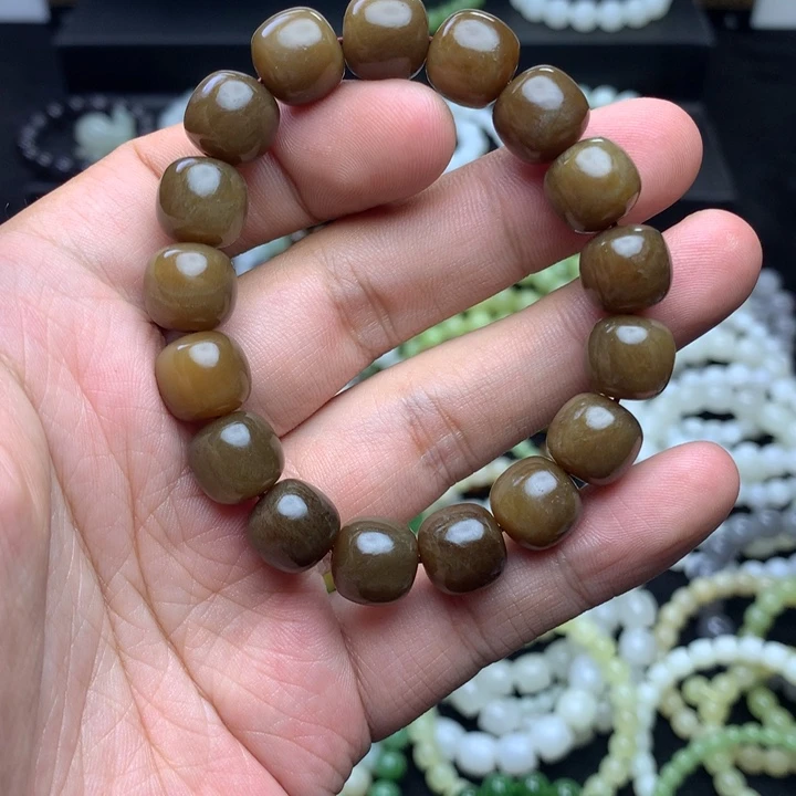 未镶嵌手链和田玉（糖玉）